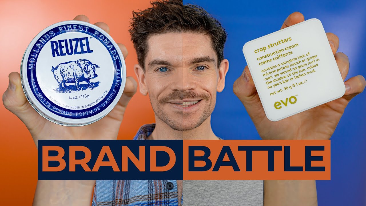 Reuzel Clay Matte Pomade против EVO Crop Strutters | Битва брендов