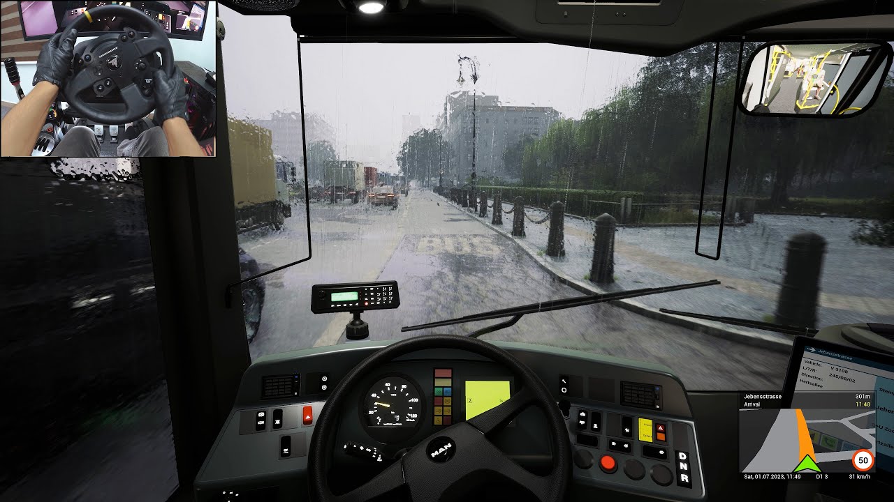 The Bus Line 245 - Unreal Engine 5 | Thrustmaster TX