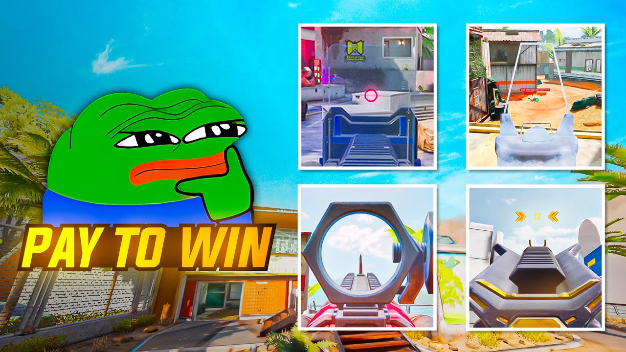 JUGUÉ con las ARMAS ÉPICAS más PAY TO WIN de COD mobile 💀