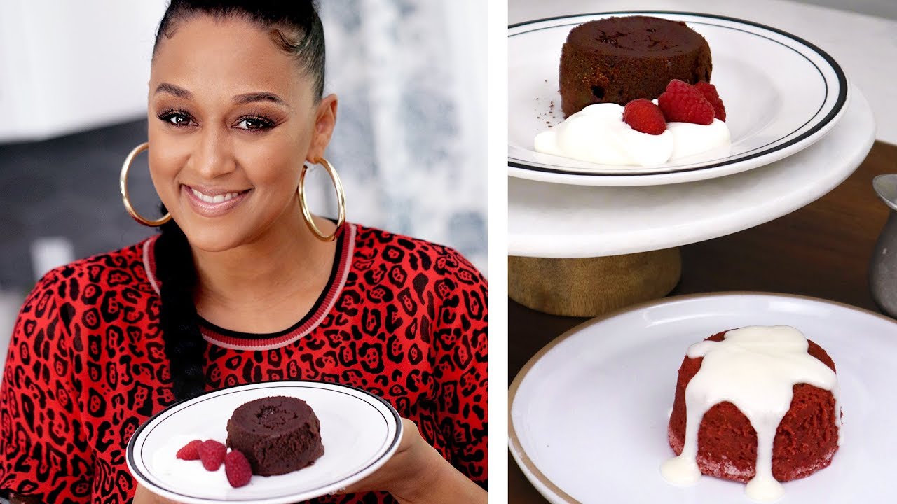 Lava Cake 2 Ways: Red Velvet & Chocolate