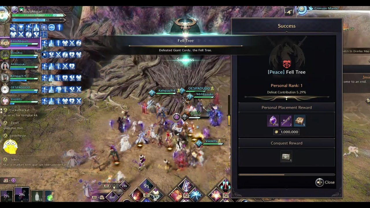 Throne and Liberty Invocator: #1 on ArchBoss (CORDY 5.29%) + ORB Drop