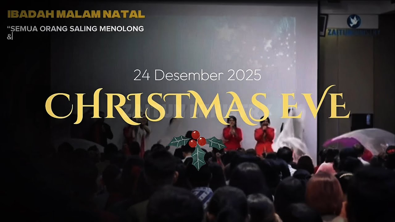 Recap Malam Natal 24 Desember 2025 GZRI Medan