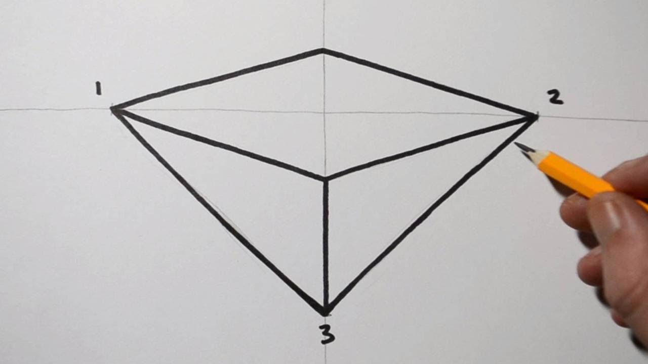 How to Draw 3 Point Perspective for Beginners