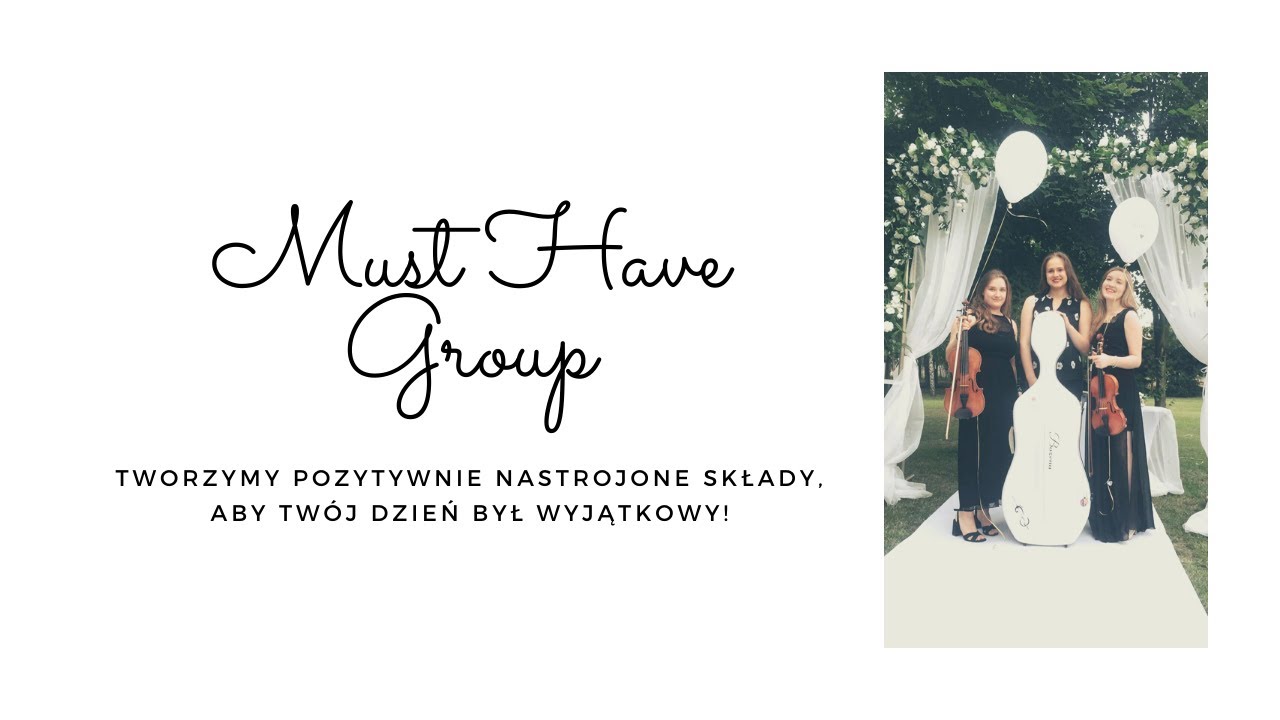 Święte imię Jezus - Must Have Trio (skrzypce, wokal, gitara)