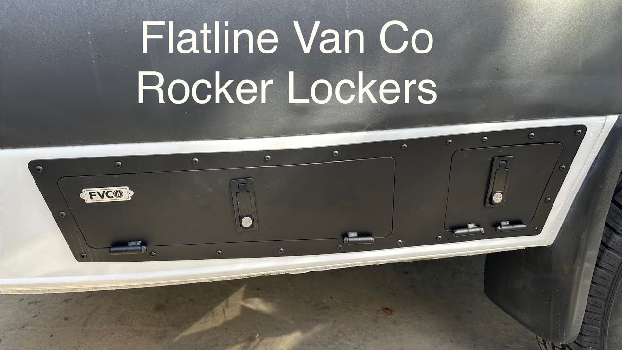 Увеличьте пространство для хранения в вашем фургоне — установка рокер-локеров Flatline Van CO — M...