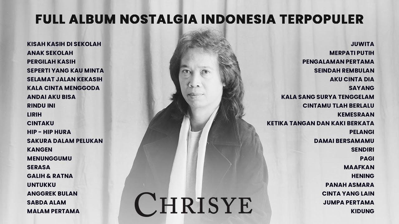 Chrisye - Full Album Nostalgia Indonesia Terpopuler | Audio HQ