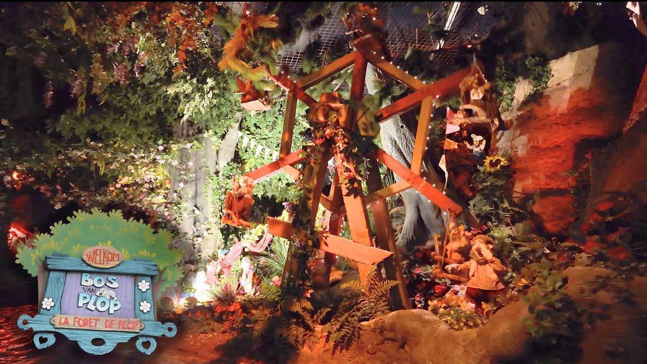 Het Bos van Plop 4K POV CUTE Dark Ride at Plopsaland Belgium