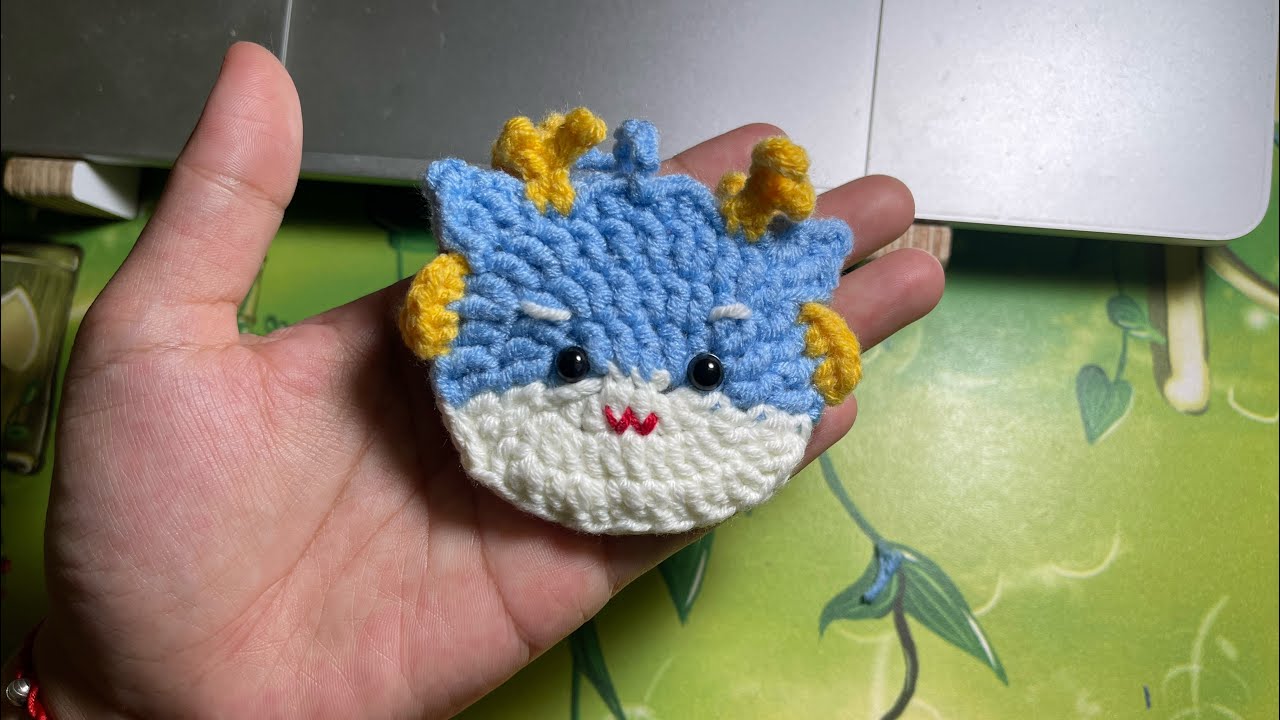 Hướng dẫn móc túi tỏi hình con rồng cho bé #crochet #moclen #handmade #mocdiy #diy #cute