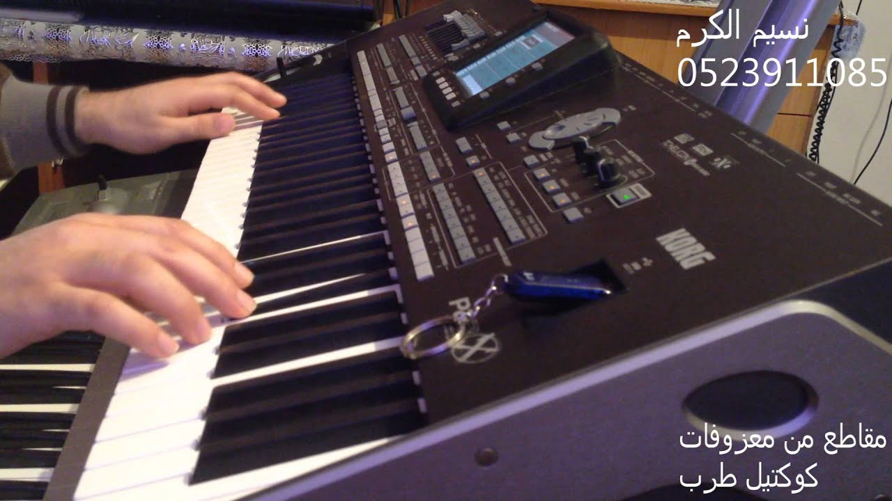 مقاطع من معزوفات كوكتيل طرب نسيم الكرم korg pa3x oriental set nseem alkrem
