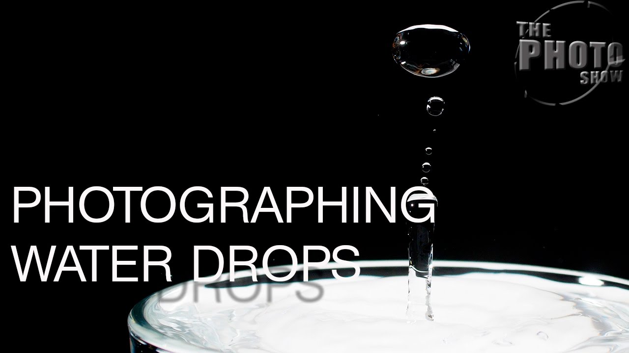 Photographing Water Drops