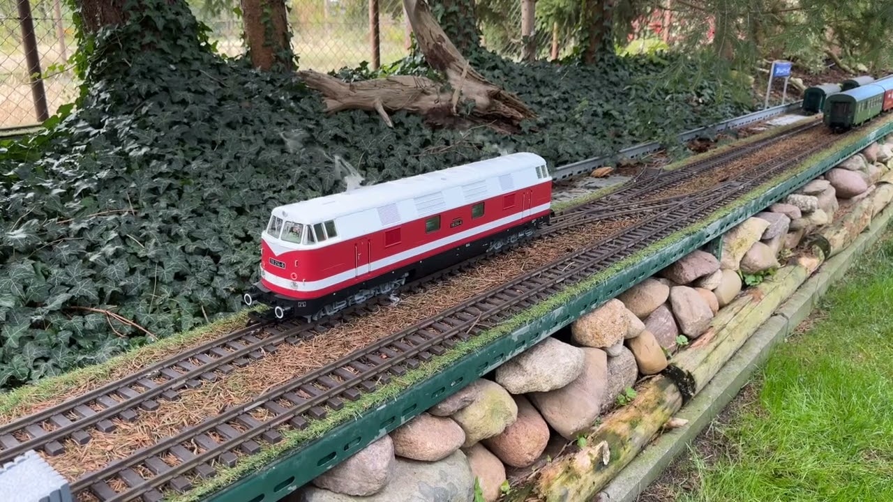 Erster Funktionstest mit Macken der BR118