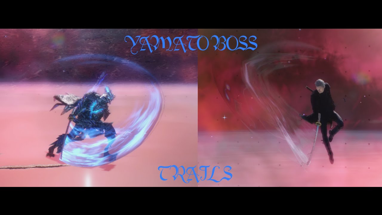 Yamato Boss Trails Mod Showcase DMC5