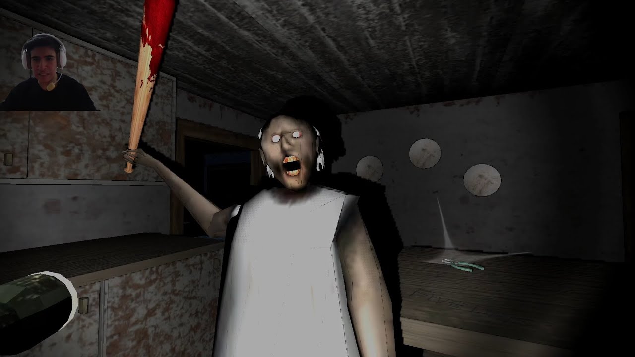 GRANNY OYANRKEN KAFAYI YEDİM#granny #granny1 #grannygameplay #korku #oyun