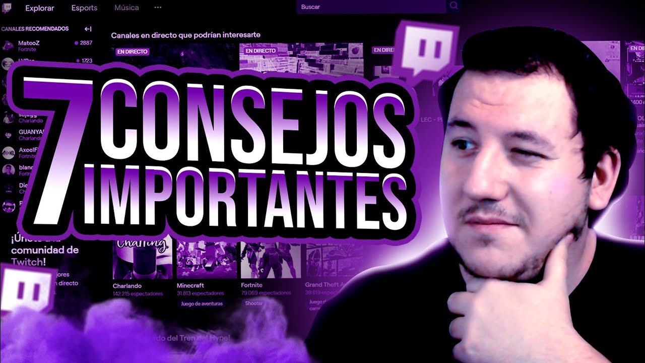 💥 7 COSAS que DEBES de SABER ANTES de STREMEAR en TWITCH