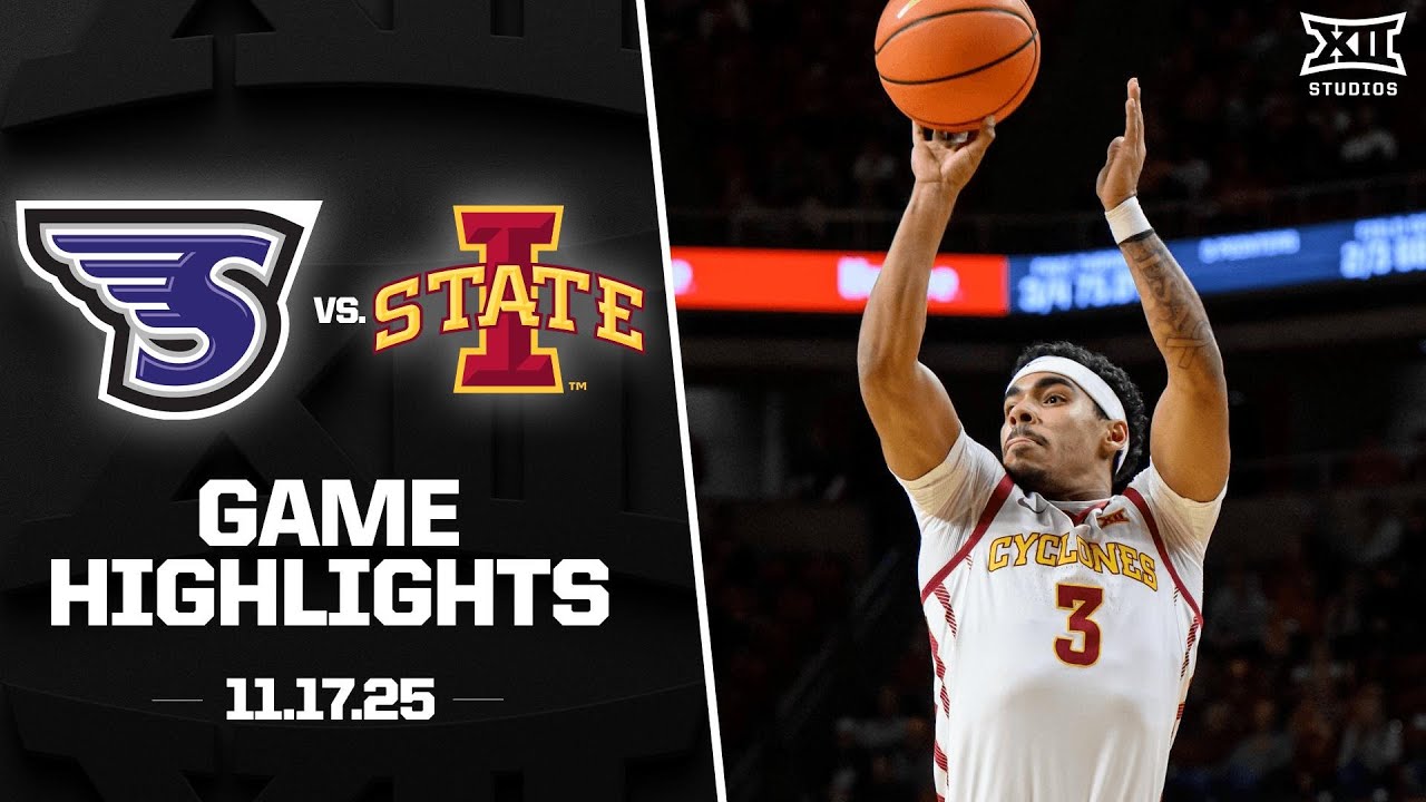 Stonehill vs. #16 Iowa State Game Highlights | 2025-26 Big 12 Men's Basketball