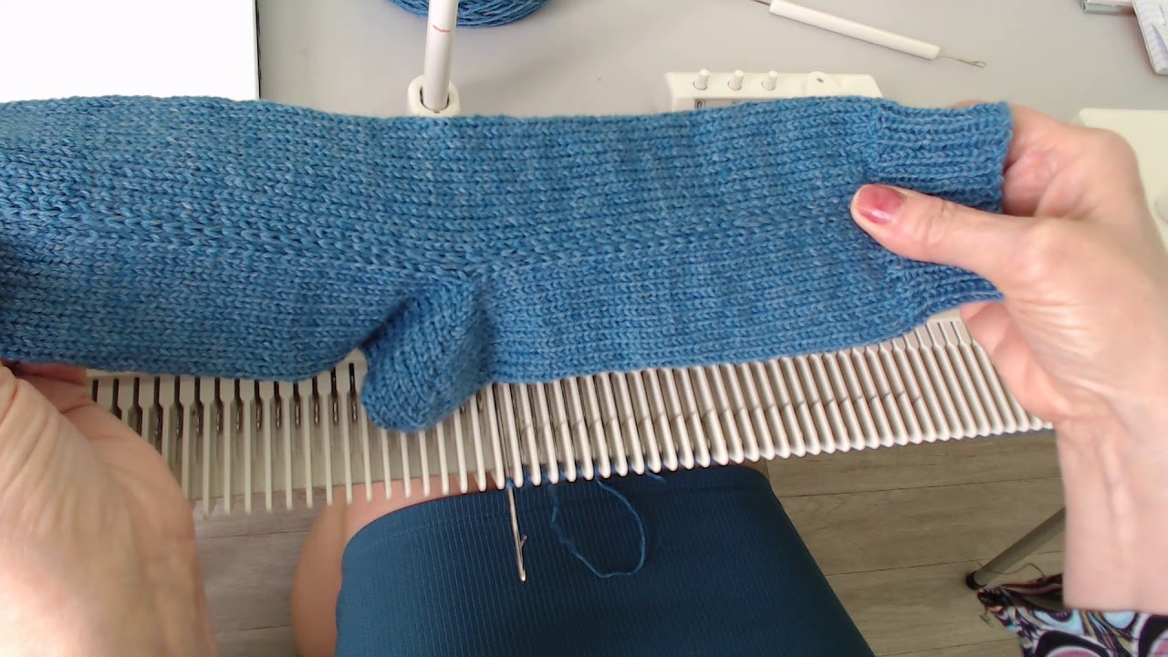 Tuto du 5/04/2018 " chaussettes " sur la machine LK 150