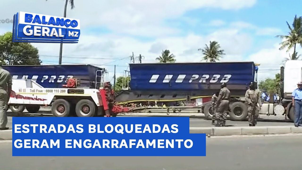 #BalançoGeral: Estradas Bloqueadas na Portagem da Maputo/Matola geram engarrafamento de vários Km