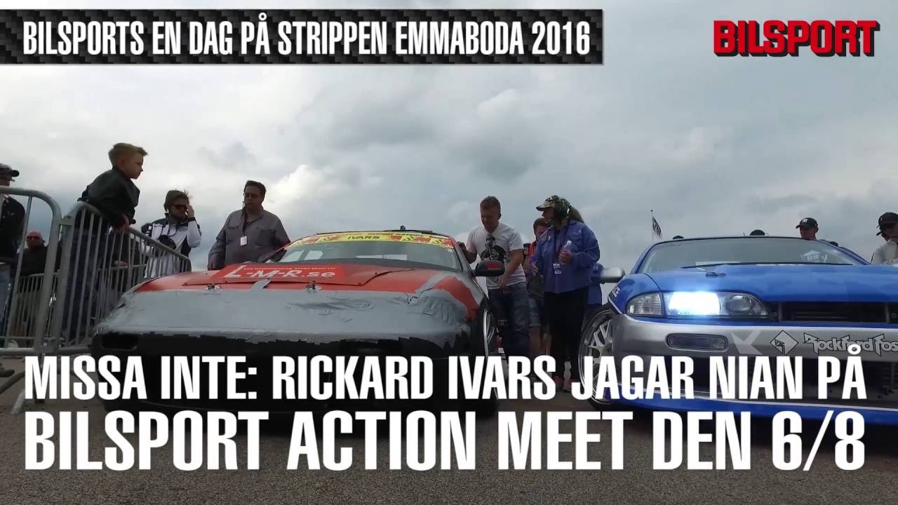 Rickard Ivars jagar nian p&aring; Action Meet den 6/8
