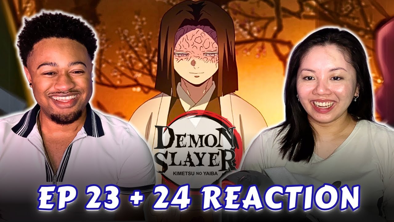 LOVING THE HASHIRA ALREADY! | Girlfriend Reacts To *Demon Slayer* Ep 23 & 24 REACTION