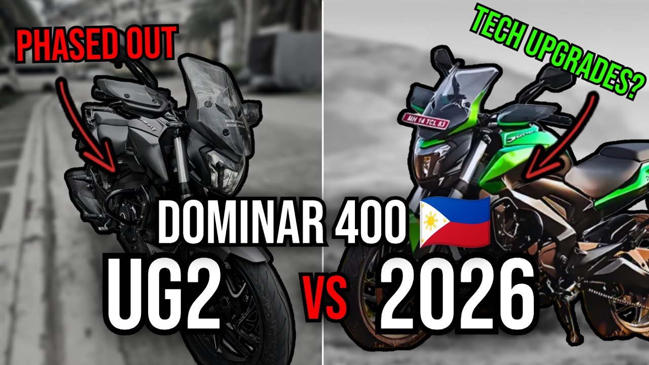 Anong bago sa 2026 version ng Dominar 400?