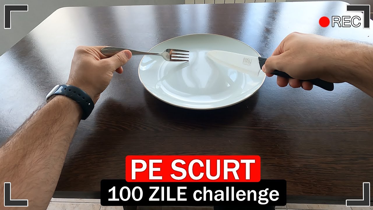 PE SCURT, 100 ZILE challenge | 100 zile fara jocuri, 100 zile fara internet, 100 zile fara mancare