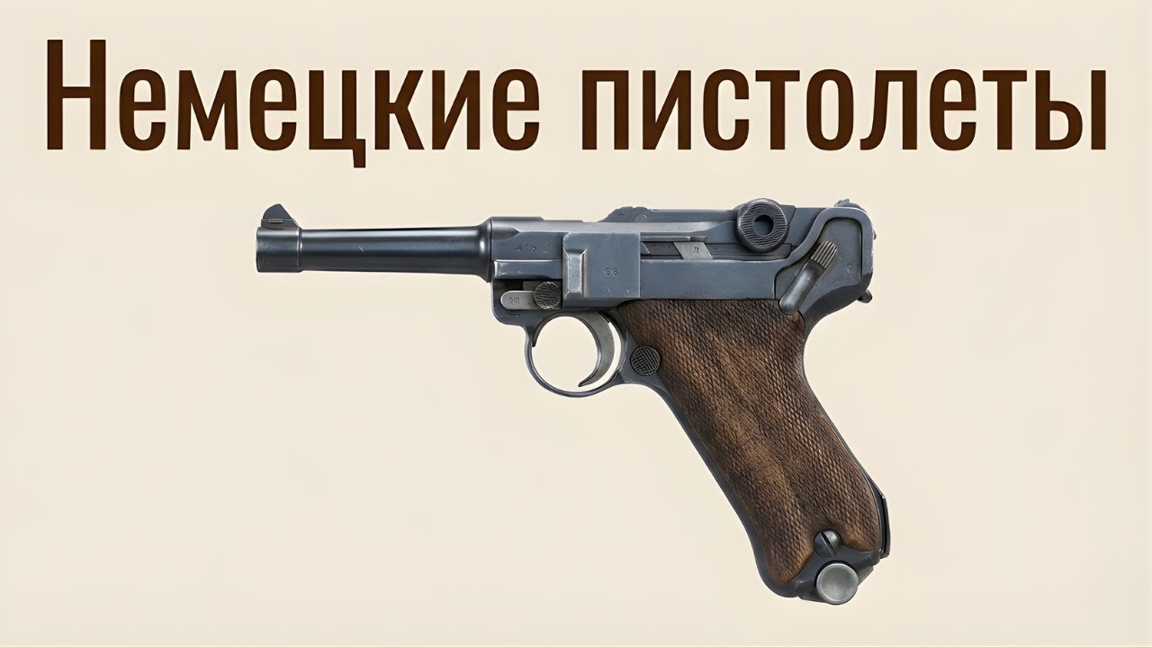 Все немецкие пистолеты, использовавшиеся во время Второй мировой войны