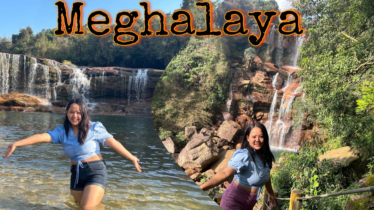 Enjoyed a lot in Prut falls / Mawsawa falls  Meghalaya sohra #meghalaya #shillong #naturebeauty