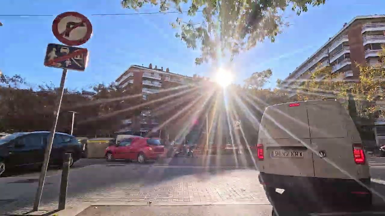 De compres en bici i caminant