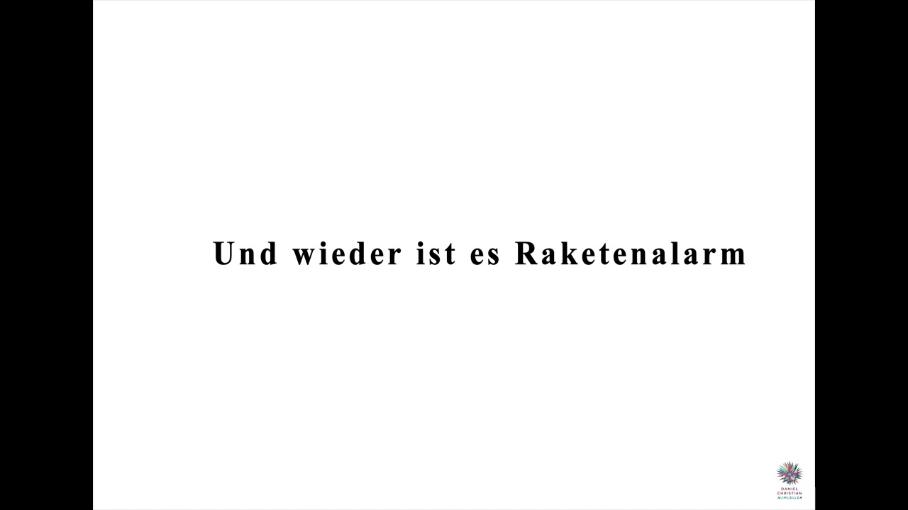 Und wieder ist es Raketenalarm