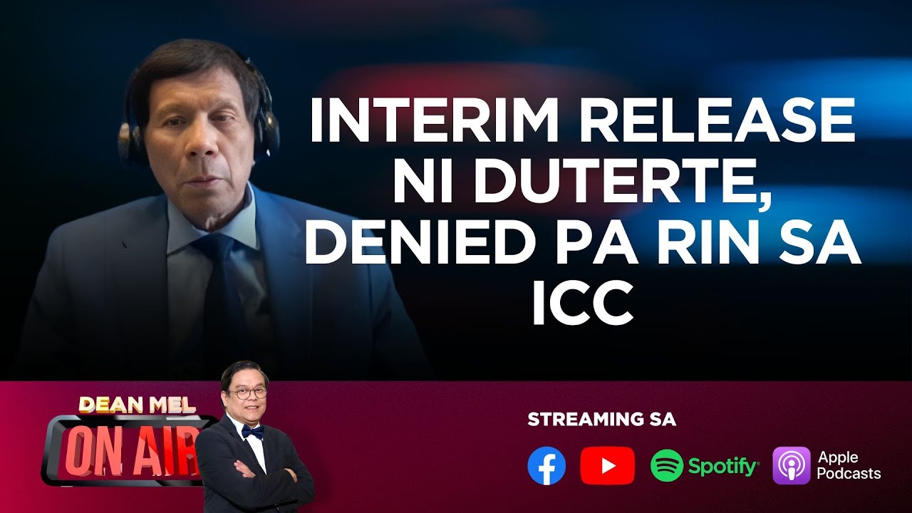 Interim Release ni Duterte, Denied pa rin ng ICC dahil sa Political Connections | DMOA Podcast
