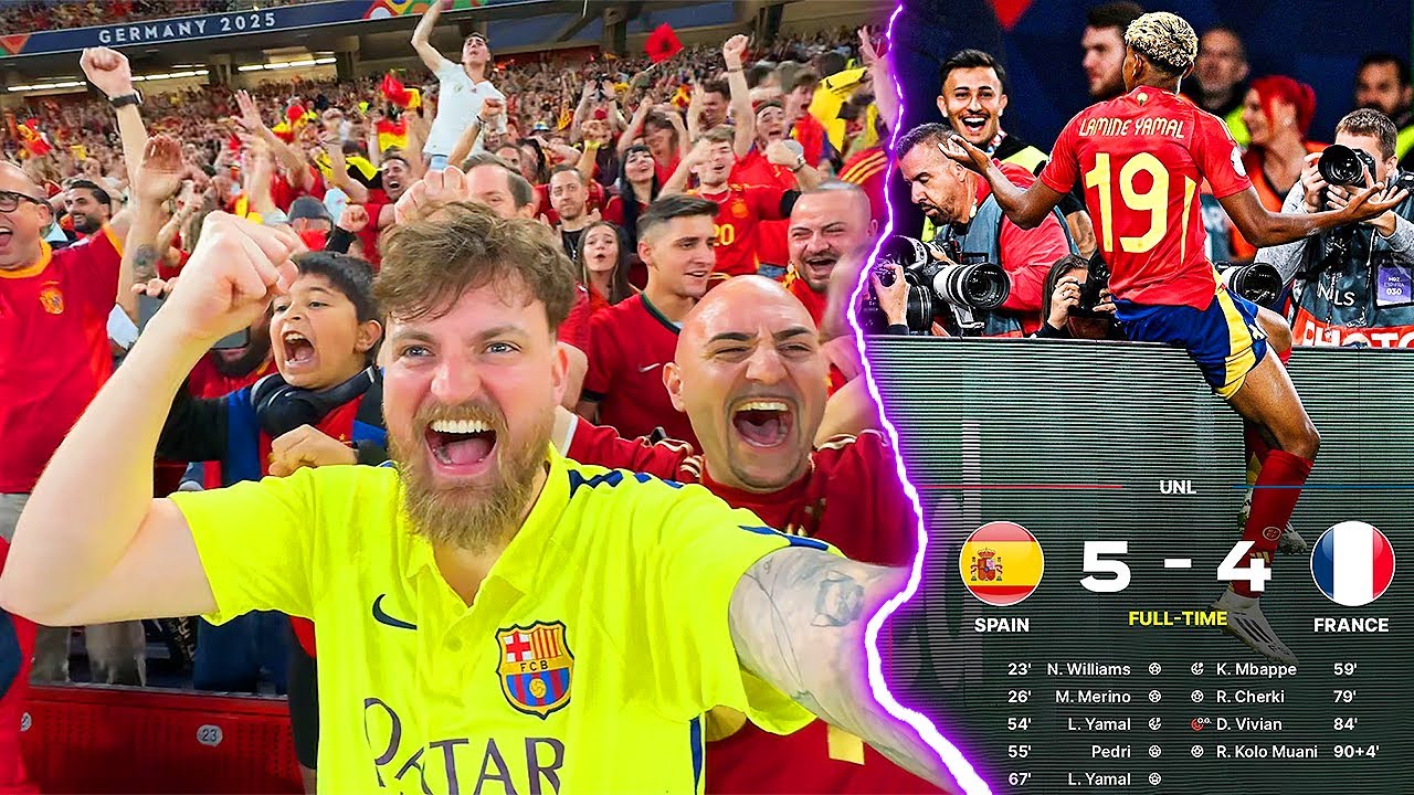 Spanien vs. Frankreich - Stadionvlog 🇪🇸🇫🇷 | LAMINE ENTSCHEIDET BALLON D'OR! ViscaBarca