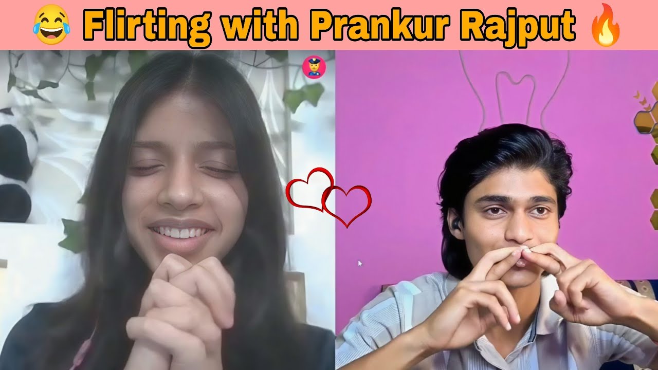 😂 Flirting with Prankur Rajput 🔥 | Prankur Rajput | Viral of Monkey Chat 