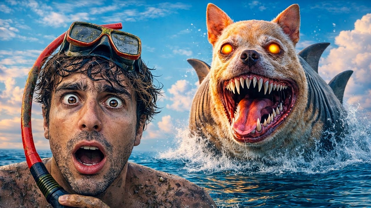 QUESTO NON &Egrave; UN CANE&hellip;😨 (MEGALODONTE)