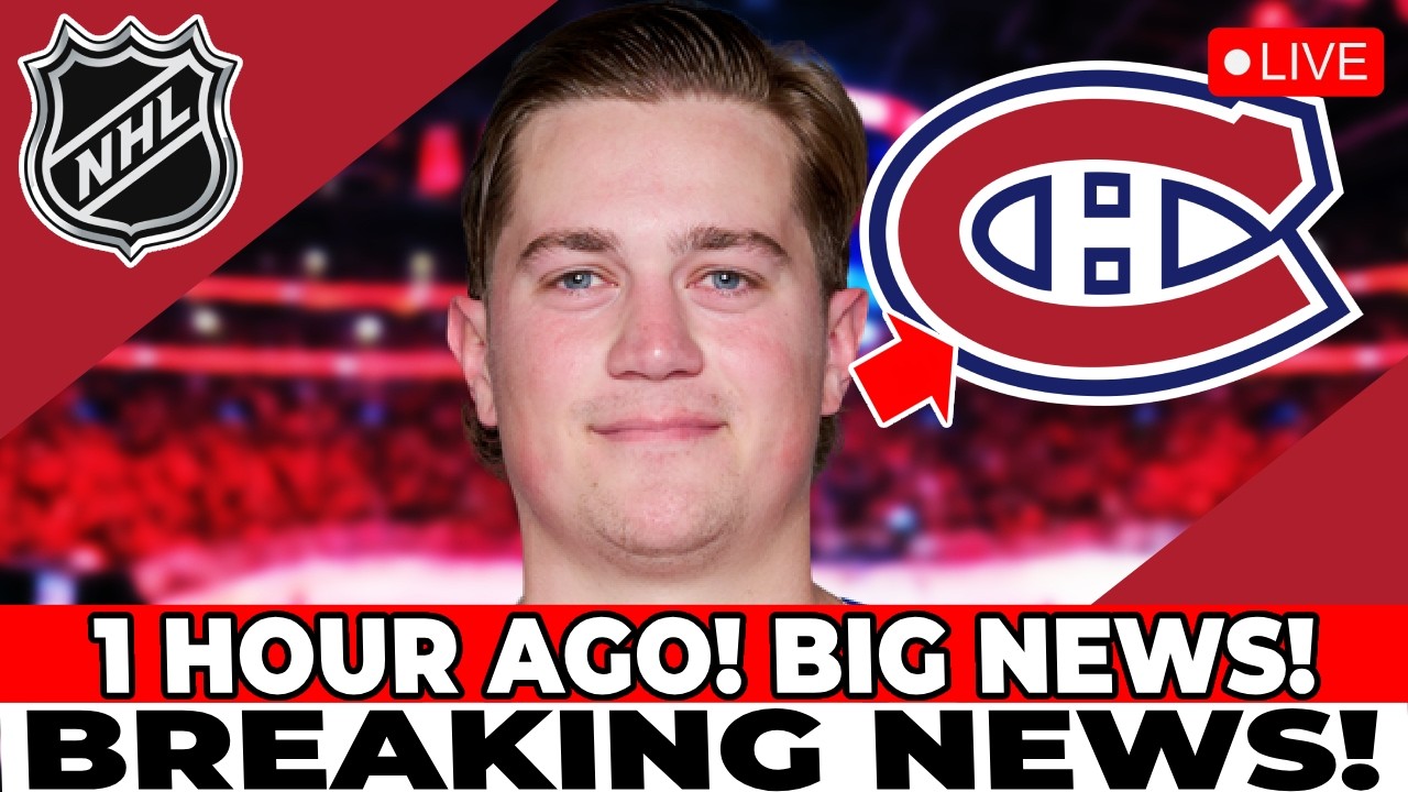 URGENT! SAMUEL MONTEMBEAULT'S UPDATE JUST RELEASED! DOES THE NHL CONFIRM IT? MONTREAL CANADIENS NEWS