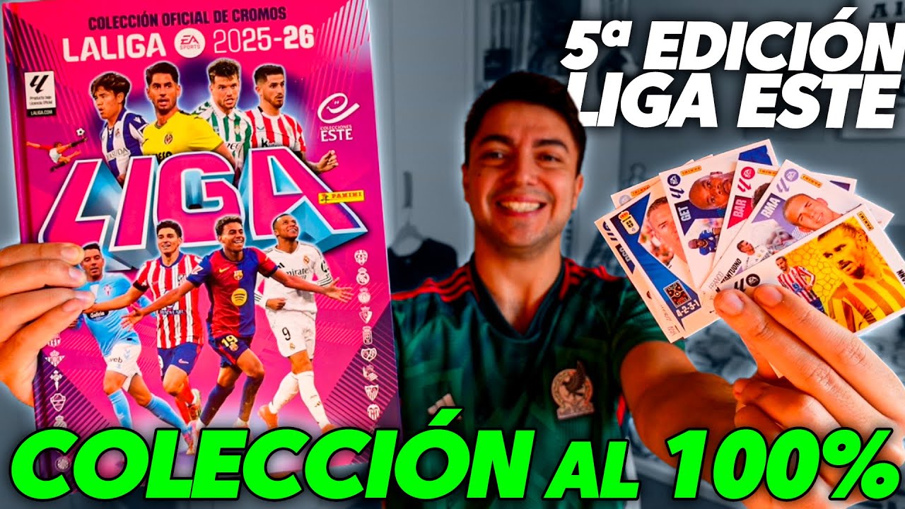 COLECCION *100% COMPLETA* LIGA ESTE 2025/26