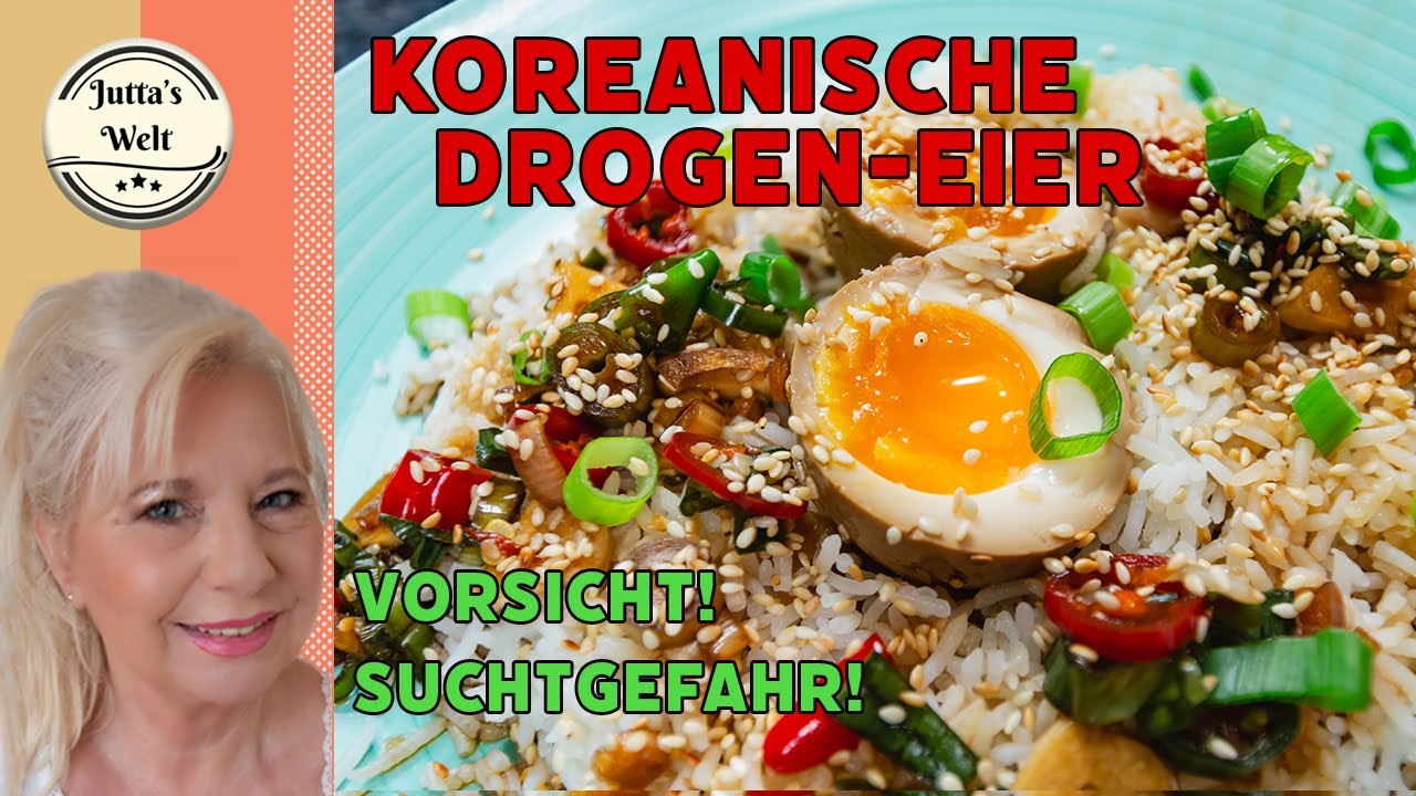 Mayak Eggs 👍 Drogeneier nennt man sie in Korea 😎 So lecker, dass sie süchtig machen 😋