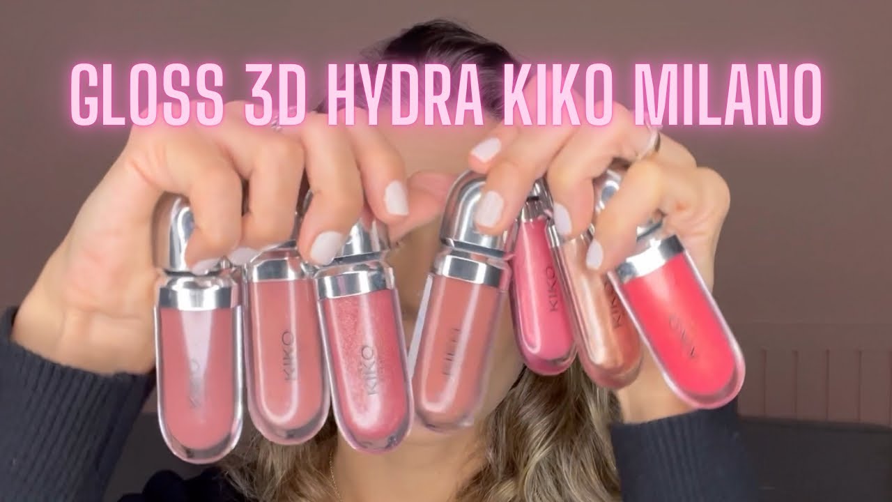 RESENHA GLOSS 3D HYDRA LIPGLOSS  KIKO MILANO