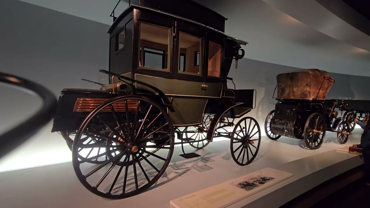 FIRST LARGE SCALE PRODUCED CAR AND OMNIBUS - MERCEDES-BENZ - STUTTGART GERMANY 