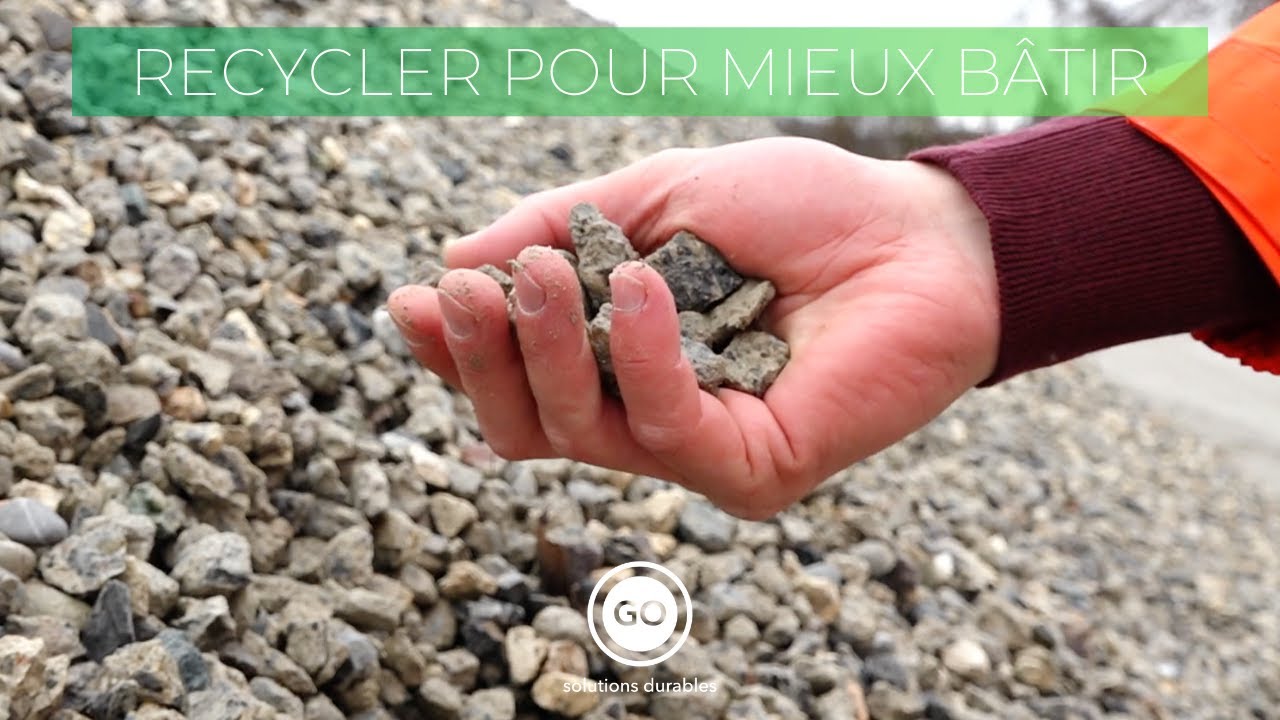 LE RECYCLAGE POUR AIDER &Agrave; LA CONSTRUCTION #Gosolutionsdurables