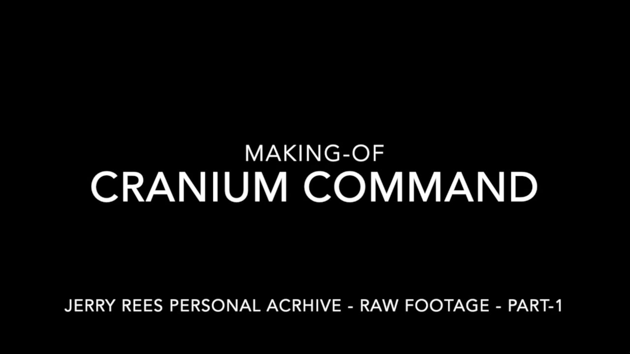 Making of CRANIUM COMMAND – Jerry Rees Personal Archive – Raw Footage – Part 1