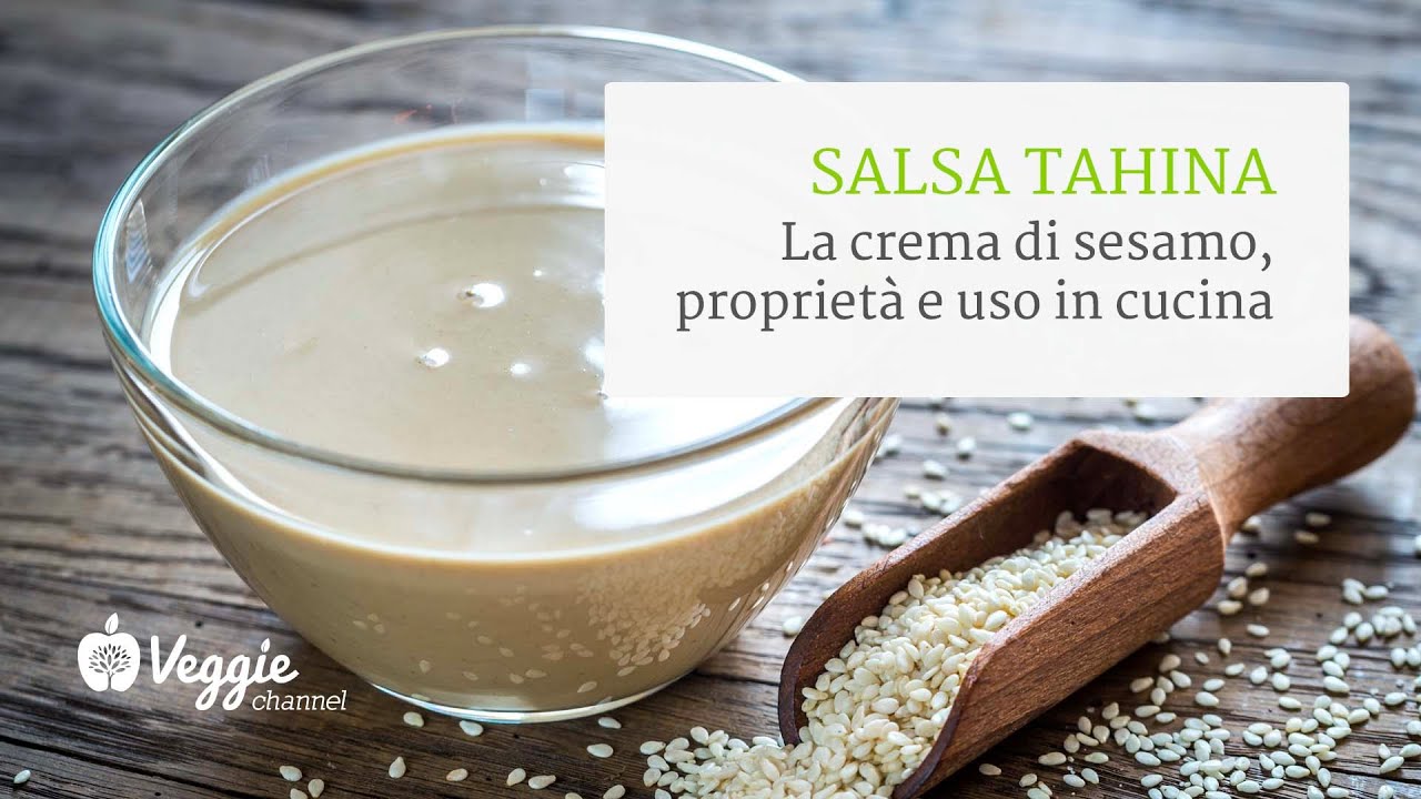 Salsa tahina, la crema di sesamo, proprietà e uso in cucina - Genuino Gluten Free