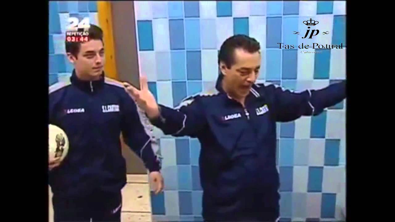 José Castelo Branco leva a caturreira ao futebol