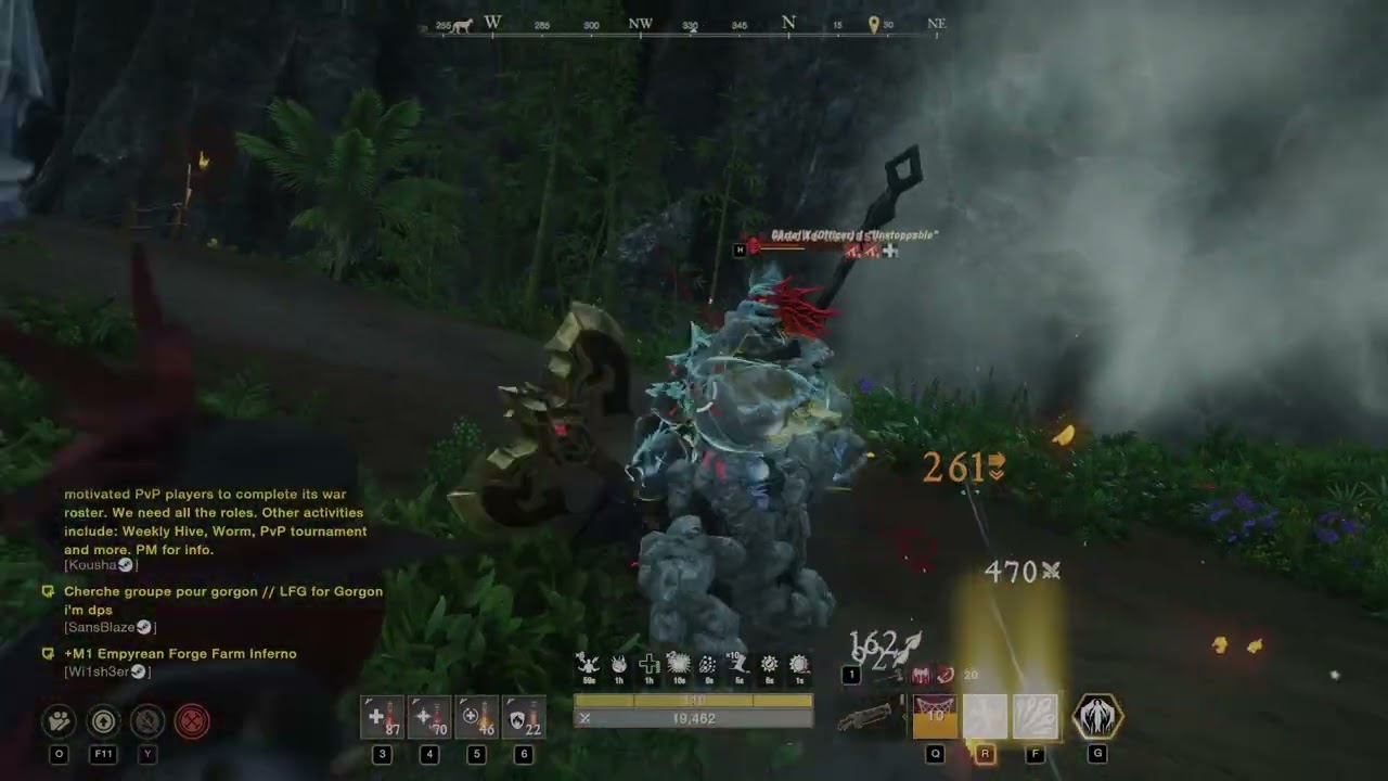 NEW WORLD FFA PVP GREAT AXE BLUNDERBUSS GA/BB + Build