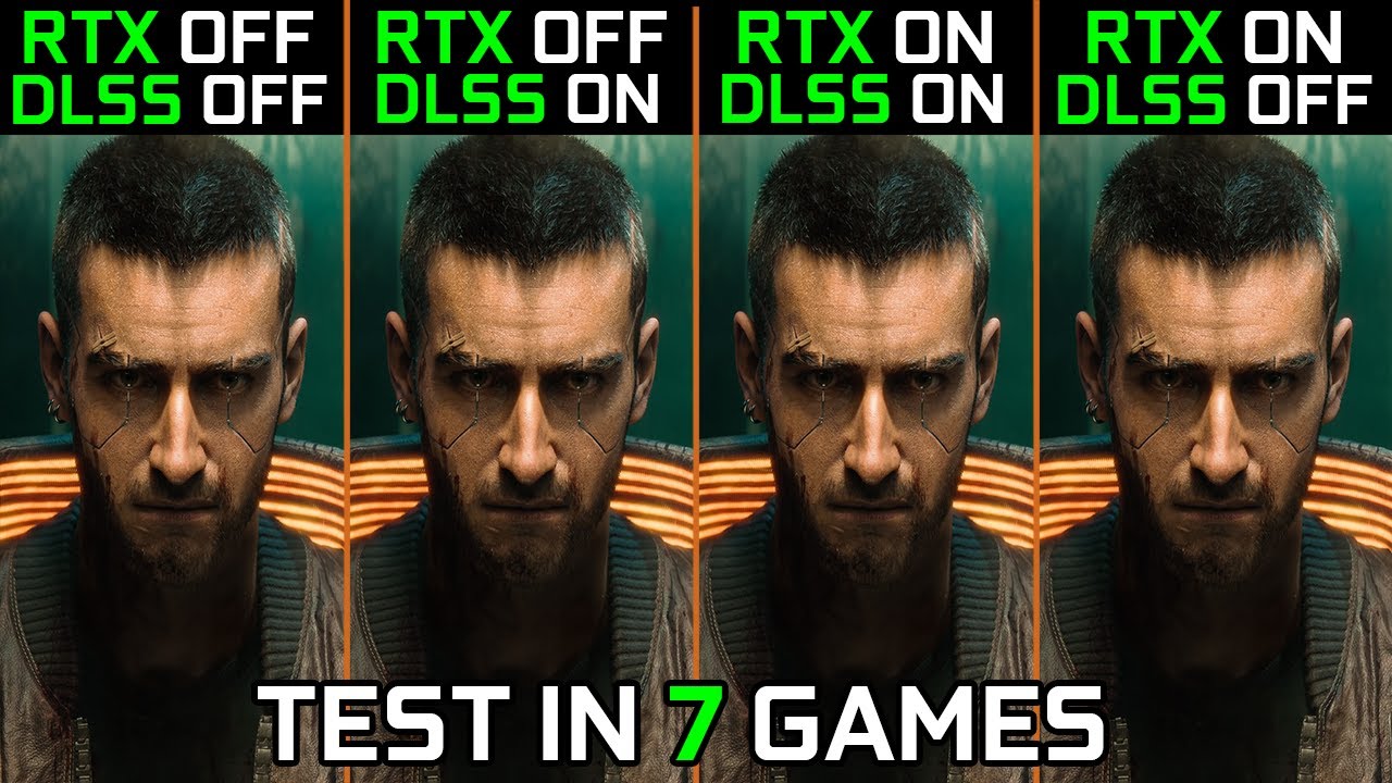 RTX 3060 Ti | RTX ON/OFF + DLSS | Test in 7 Games at 1440p