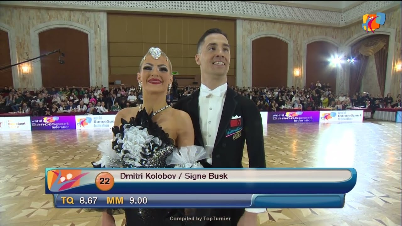 Dmitri Kolobov & Signe Busk | 2024 WDSF European Standard Final Chișinău, Viennese Waltz