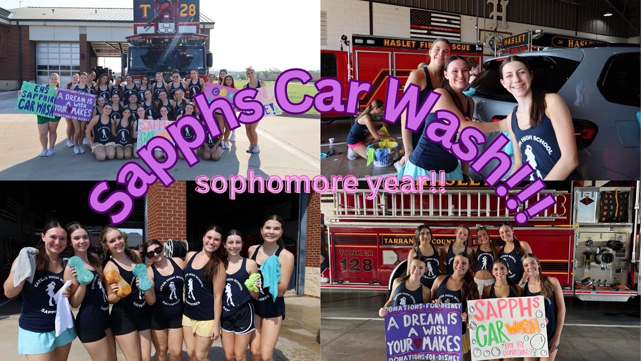 Sapphs Car Wash!! 🤗🚙🫧🧽💗 