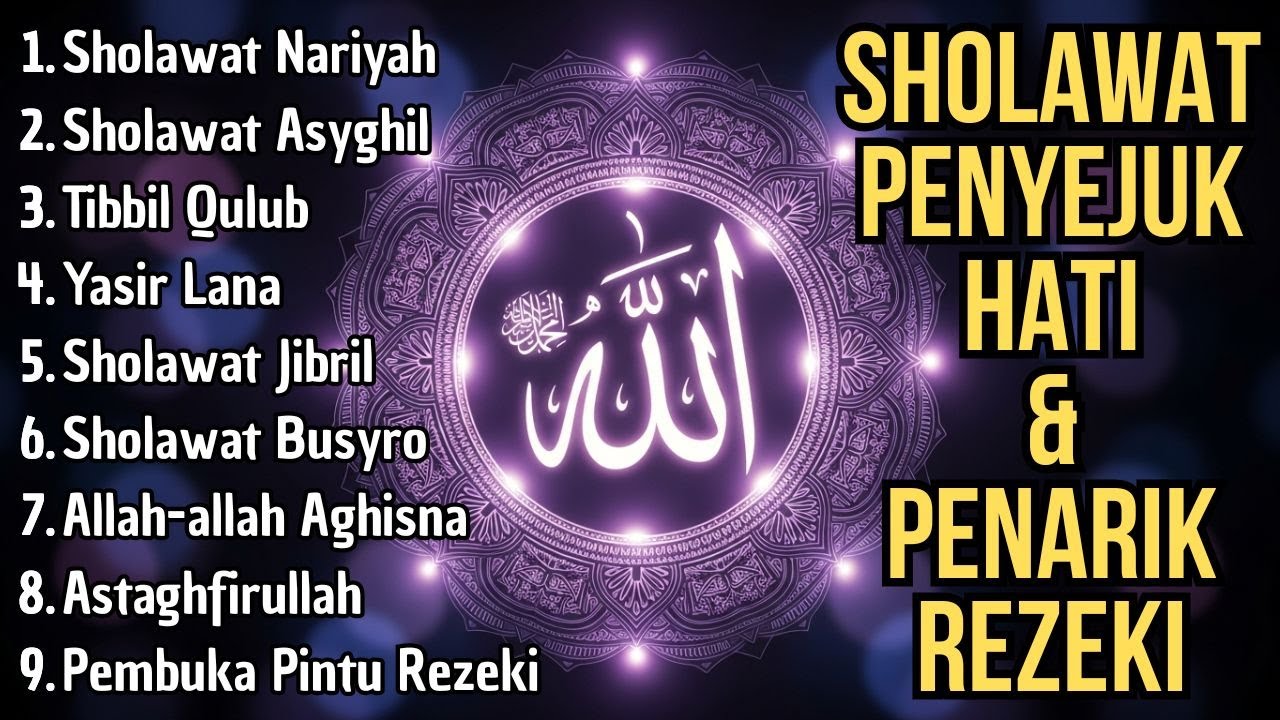 SHOLAWAT PENARIK REZEKI CEPAT | SHOLAWAT NABI MERDU TERBARU 2026