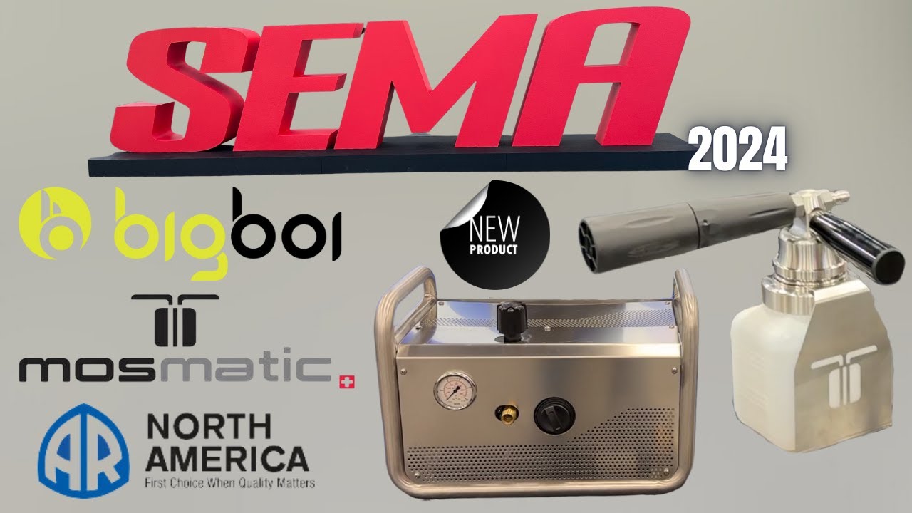 SEMA 2024 PART 3 | NEW AR Pressure Washer & Mosmatic Foam Cannon | Bigboi Addresses Issues & More