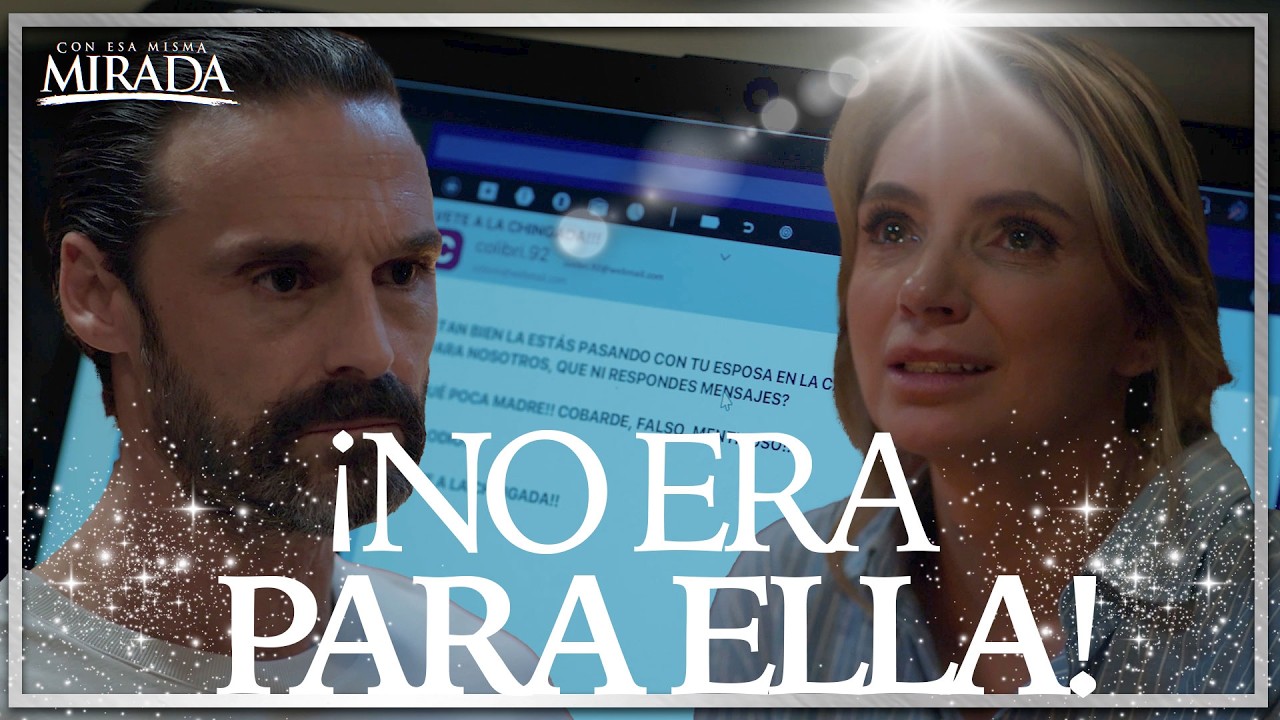 Elo&iacute;sa descubre que Octavio plane&oacute; el viaje para su amante | Con esa misma mirada 1/4 | Cap&iacute;tulo 4