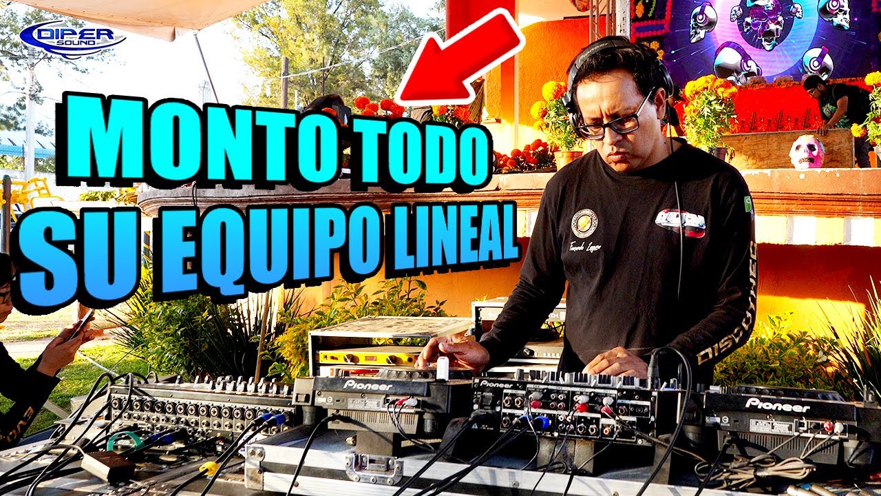USARON DE OFRENDA SU PANTALLA Y ESTRUCTURA PARA ESTE EVENTO! SONIDO EVOLUCION